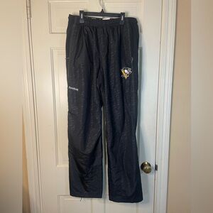 Reebok Center Ice Collection Pants Pittsburgh Penguins NHL Team Size Medium